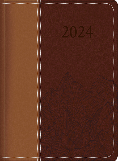The Treasure of Wisdom - 2024 Executive Agenda - two-toned brown